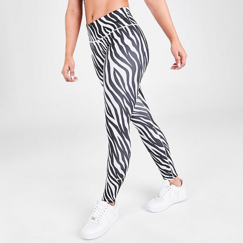 Nike Tight Fitted Zebra Leggings / Tights Sz Small - Brand New